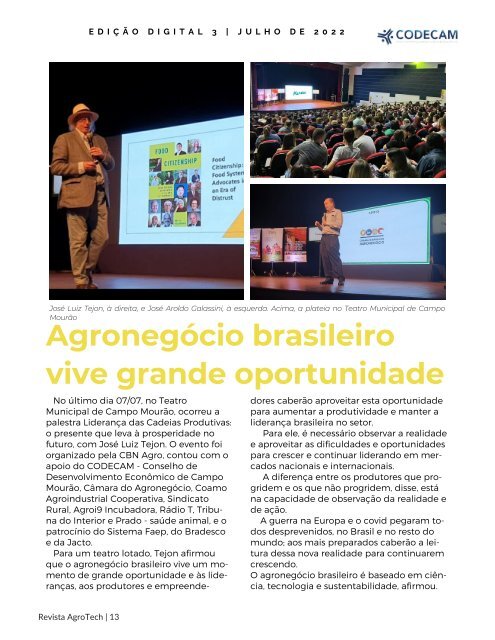 Revista AgroTech - Julho de 2022