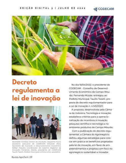 Revista AgroTech - Julho de 2022