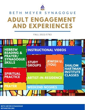 Fall 2022/5783 Adult Engagement and Experiences