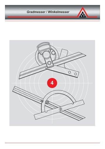 Gradmesser / Winkelmesser - Messzeugbau