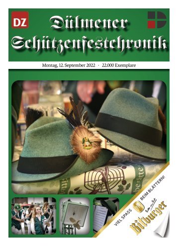 Schützenfest-Chronik vom 12. September 2022