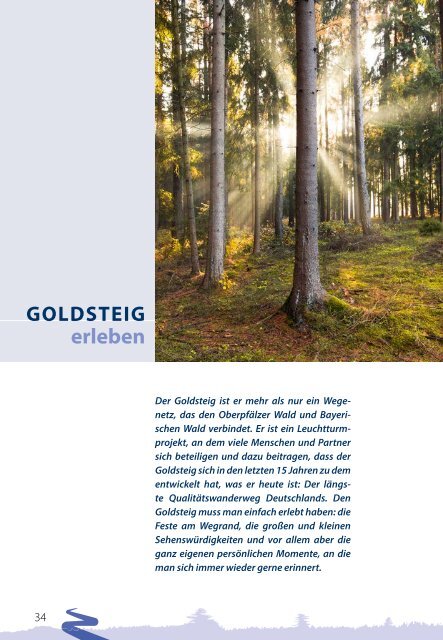 Goldsteig-Wandermagazin 