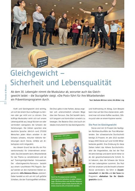 Gesundsitzen Ausgabe 2014/2015