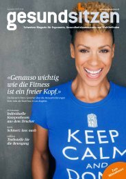 Gesundsitzen Ausgabe 2017/2018