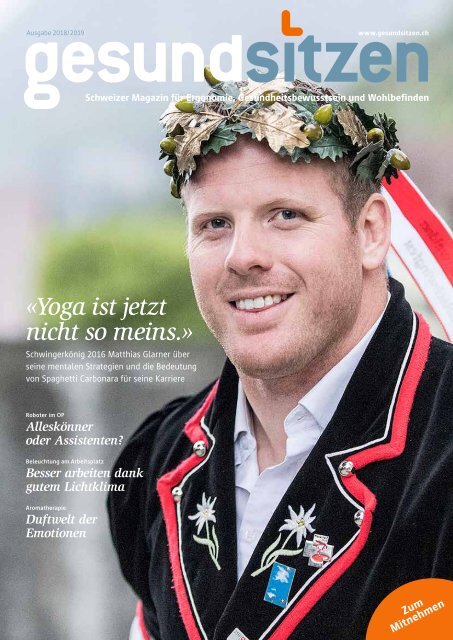 Gesundsitzen Ausgabe 2018/2019