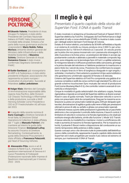 Vie & Trasporti n. 862 agosto settembre 2022