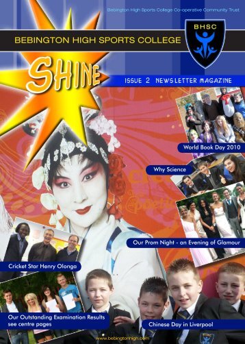 What's in this issue - Bebington High Sports College