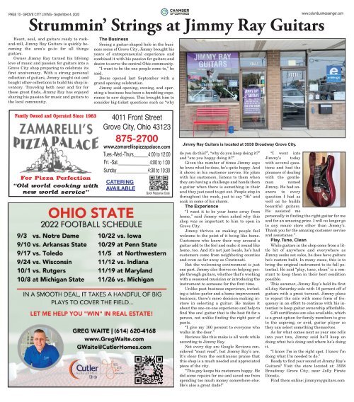 Grove City Messenger - September 4th, 2022