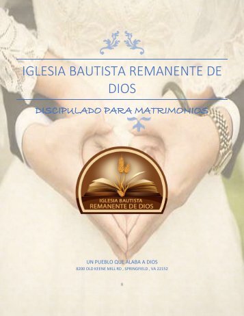 Matrimonios -8 temas de Dios para la pareja