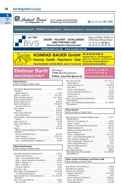Bad Mergentheim und Umgebung ÖTB 22/23
