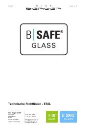 GEBOGENES ESG - Glas Berger GmbH