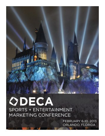 SPORTS + ENTERTAINMENT MARKETING CONFERENCE - DECA