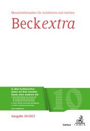 BeckExtra 10/2022