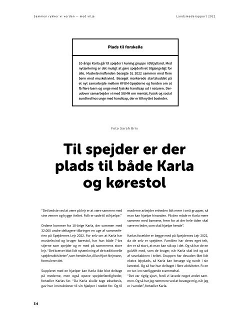 Landsmøde rapport 2022