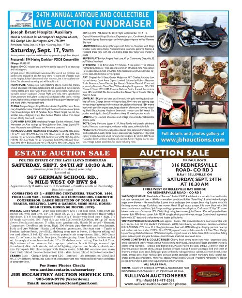 The Woodbridge Advertiser/Auction Lists.ca - 2022-09-12