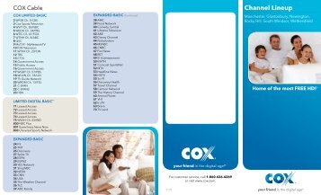 Channel Lineup - Cox Communications