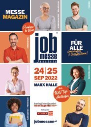 Die 1. jobmesse austria auf einen Blick