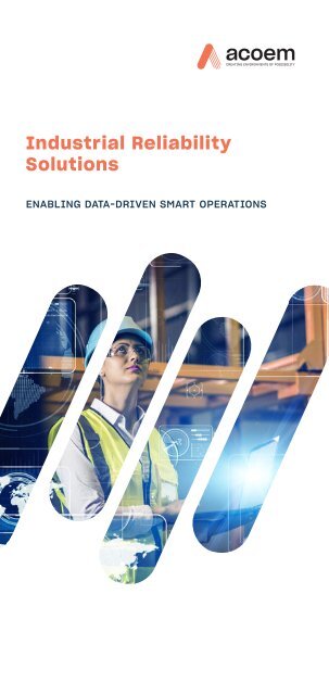 Acoem Industrial Reliability Solutions - Enabling data-driven smart operations