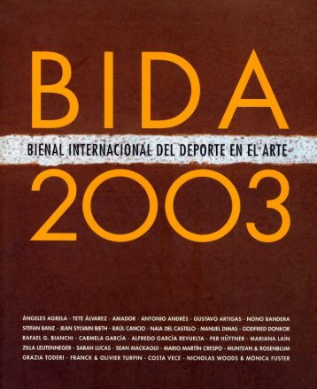 Bienal Internacional del Deporte en el Arte. BIDA 2003