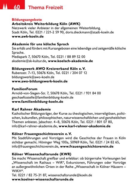 KölnerLeben - Sonderausgabe