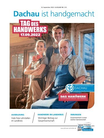 Journal Planen, Bauen & Wohnen Dachau: Innovationen und Trends im Handwerk