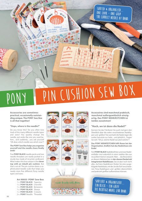 Pony Saleswork Catalogue 2024