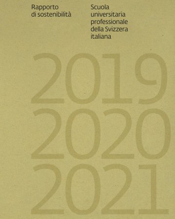 Rapporto di sostenibilità 2021