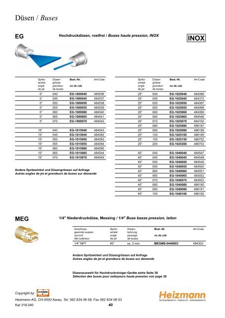 INOX - Heizmann AG