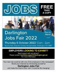 Darlington jobs fair 2022 