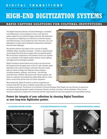 BC100 Book Capture System - Digital Transitions