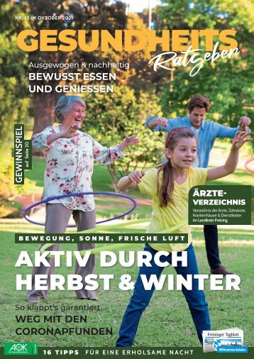 Gesundheitsratgeber Freising: Fit und gesund durch Herbst und Winter | Oktober 2022