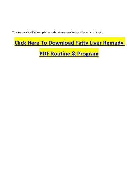 Fatty Liver Remedy PDF Manual Download & Layla Jeffrey's tips for Liver Remedy