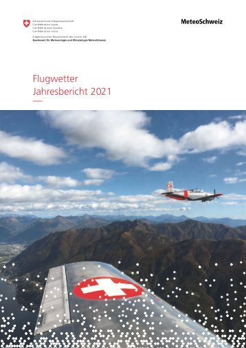 Jahresbericht Flugwetter 2021