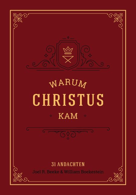 Warum Christus kam (31 Andachten)