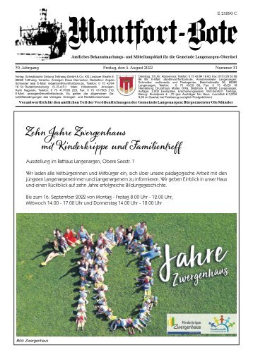 Montfort-Bote 05.08.2022