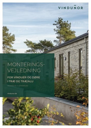 Vindunor monteringsvejledning 2024