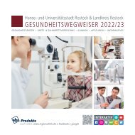 Gesundheitswegweiser Hanse- und Universitätsstadt Rostock und Landkreis Rostock 2022/23
