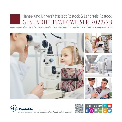 Gesundheitswegweiser Hanse- und Universitätsstadt Rostock und Landkreis Rostock 2022/23