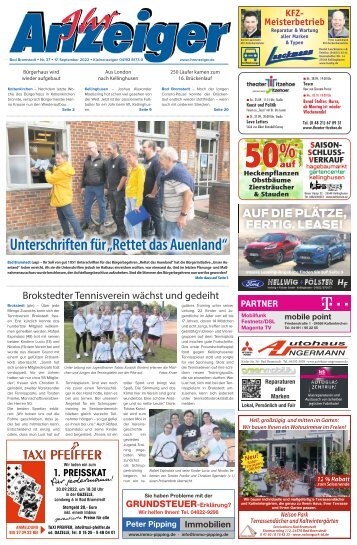 Ihr Anzeiger Bad Bramstedt 37 2022