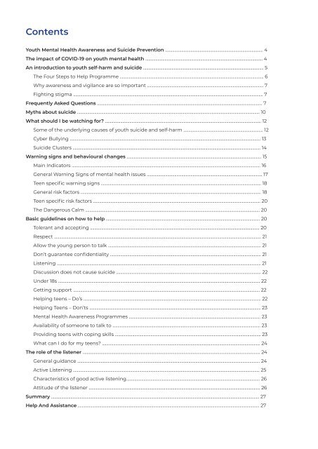 What are they thinking? - YSPI Parents Handbook