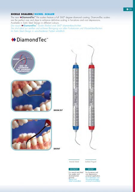 Sickle Scaler/Sichel Scaler ... - Janouch Dental