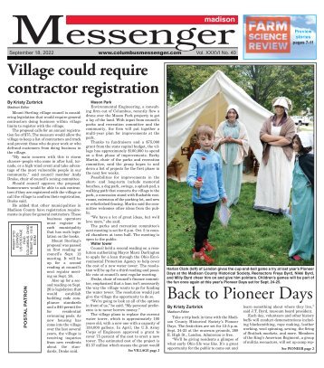 Madison Messenger - September 18th, 2022