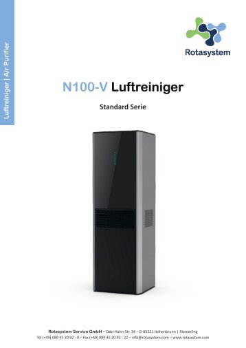 Rotasystem N100-V Luftreiniger