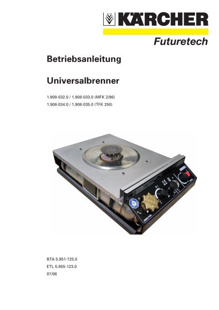 Betriebsanleitung Universalbrenner (PDF, 6MB)