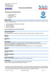 Technisches Merkblatt Premium Universal Grund - Schulz Farben
