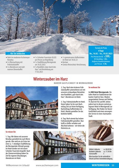 Reisedienst Aschemeyer Herbst-Winter-Frühjahr 2022/2023