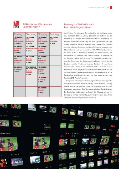 BUNDESLIGA REPORT 2006