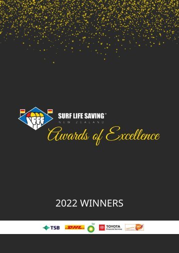 2022 WINNERS & RECIPIENTS Booklet - National Awards of Excellence