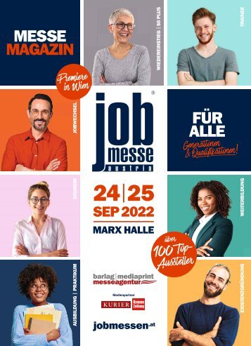 Das MesseMagazin zur 1. jobmesse austria 