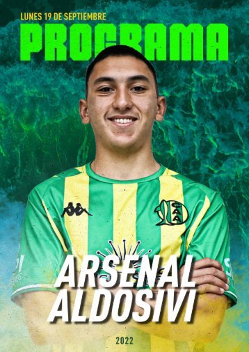 TORNEO BINANCE 2022 - FECHA 20- Arsenal Vs. Aldosivi